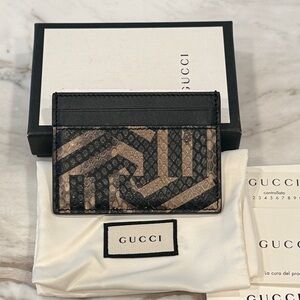 NEW IN BOX! RARE Gucci Kaleido Card Holder